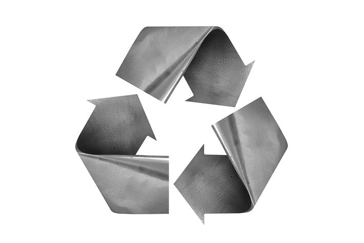 alluminio metallo sostenibile