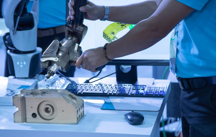 scansione 3d fonderia 